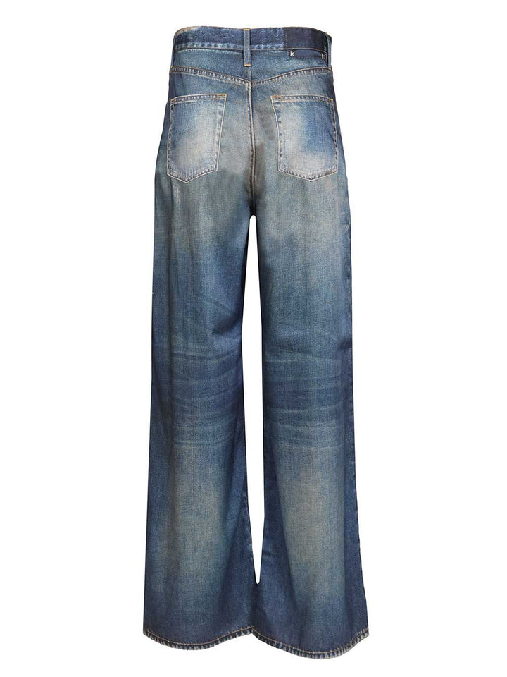 Golden Goose Deluxe Brand Boyfriend Jeans - Blu | 8c6eade2d9a268f63d9d76e42ee97480f475747e