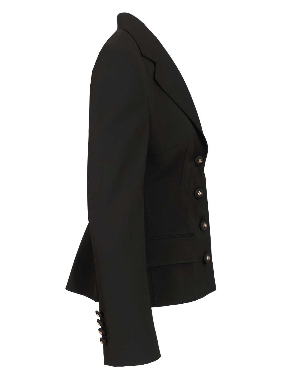 Dolce & Gabbana Wool Blazer Giacche - Nero | 7a277254935b36ea12e0284755df3c3498148348