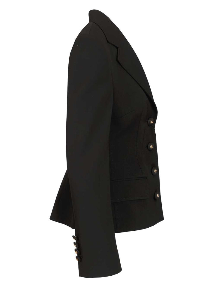 Dolce & Gabbana Wool Blazer Giacche - Nero | 7a277254935b36ea12e0284755df3c3498148348