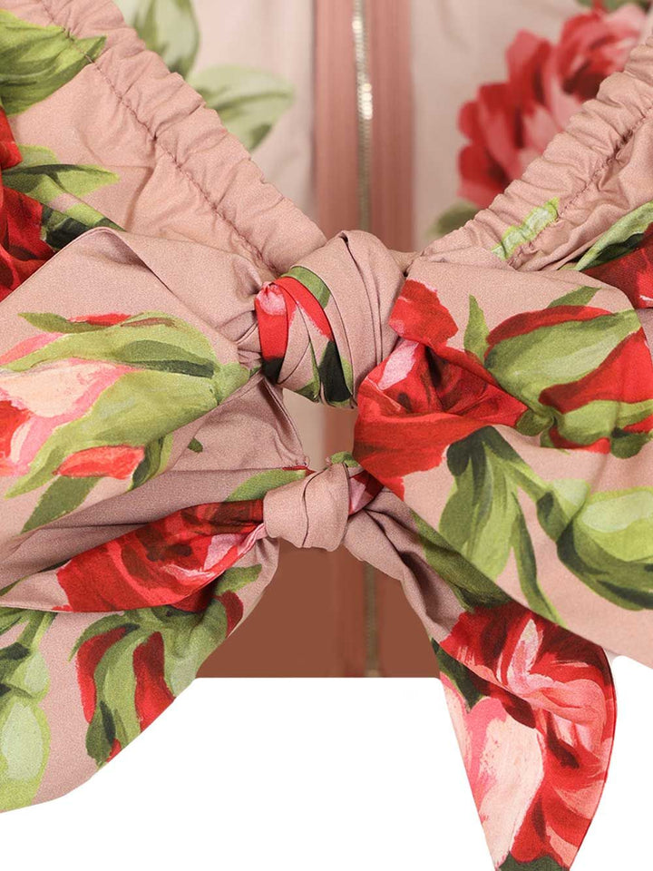 Dolce & Gabbana Rose Bouquet Print Top Top - Rose | 573b6d3df9e3b485e0bcdc6e85a3e09208369de3