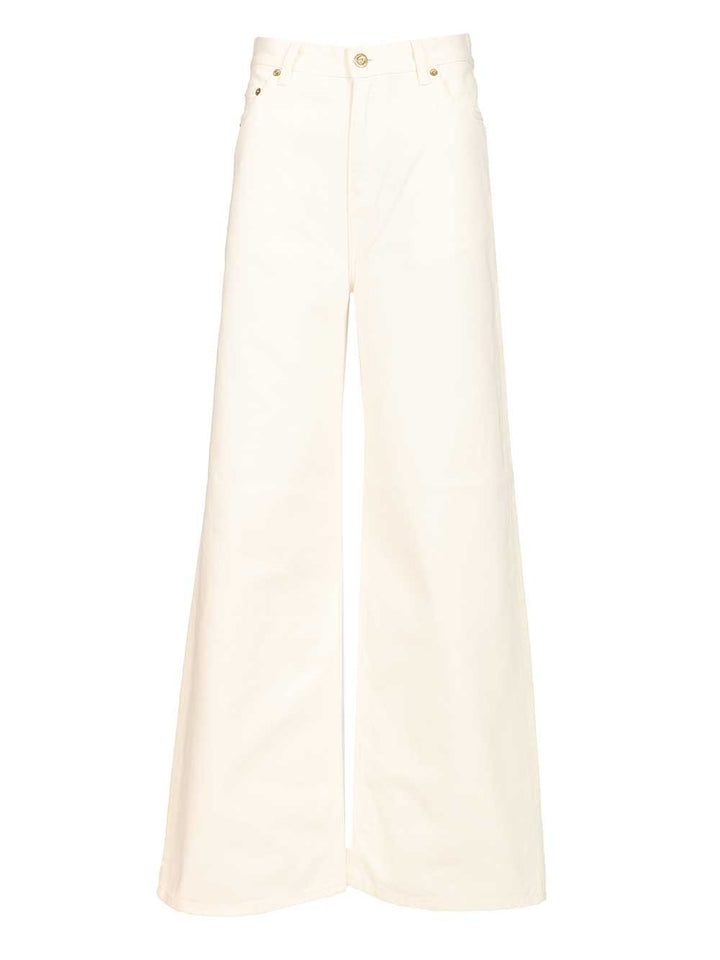 Golden Goose Deluxe Brand Boyfriend Jean Jeans - Bianco | d41d64cbe42db813feee9674f1a6c4b33c6e449f