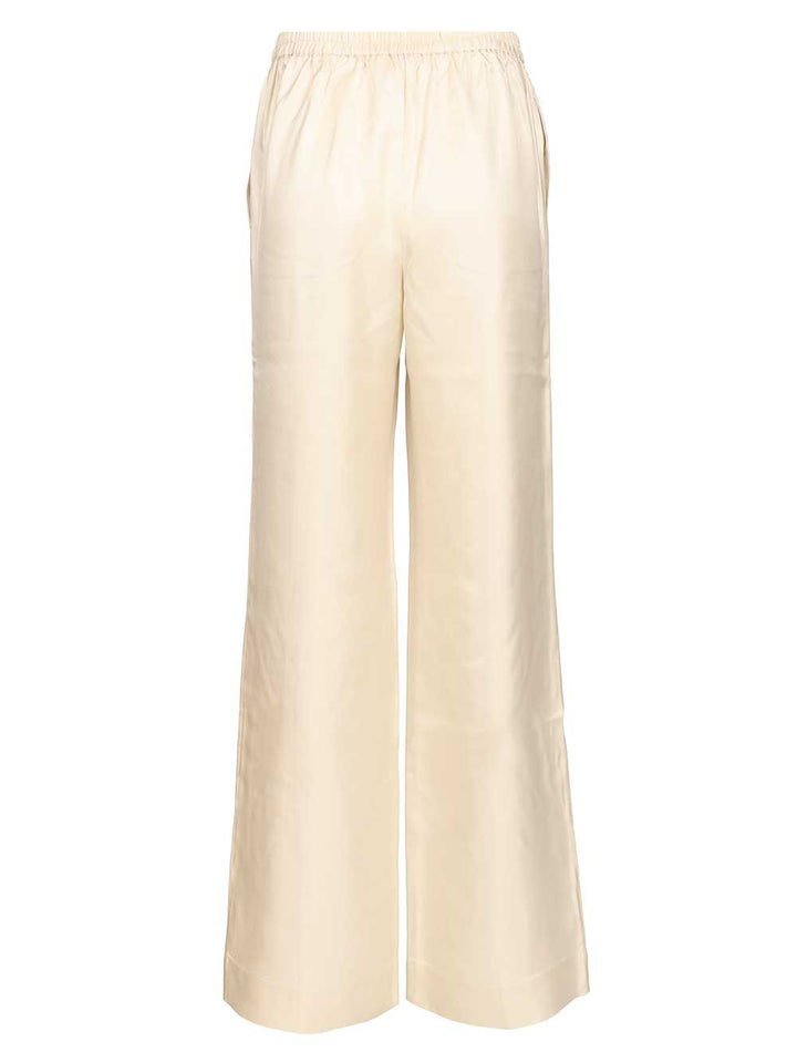 Loulou De Saison Lars Trousers - Bianco | e5b80622329f656a7b3f1e4e88115a979e2056ac