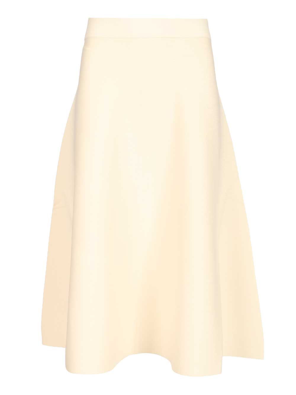 Max Mara Midi Skirt T-Shirt - Bianco | 62c77a045ef50289edef6e5c6d2c32b4fa5d1318