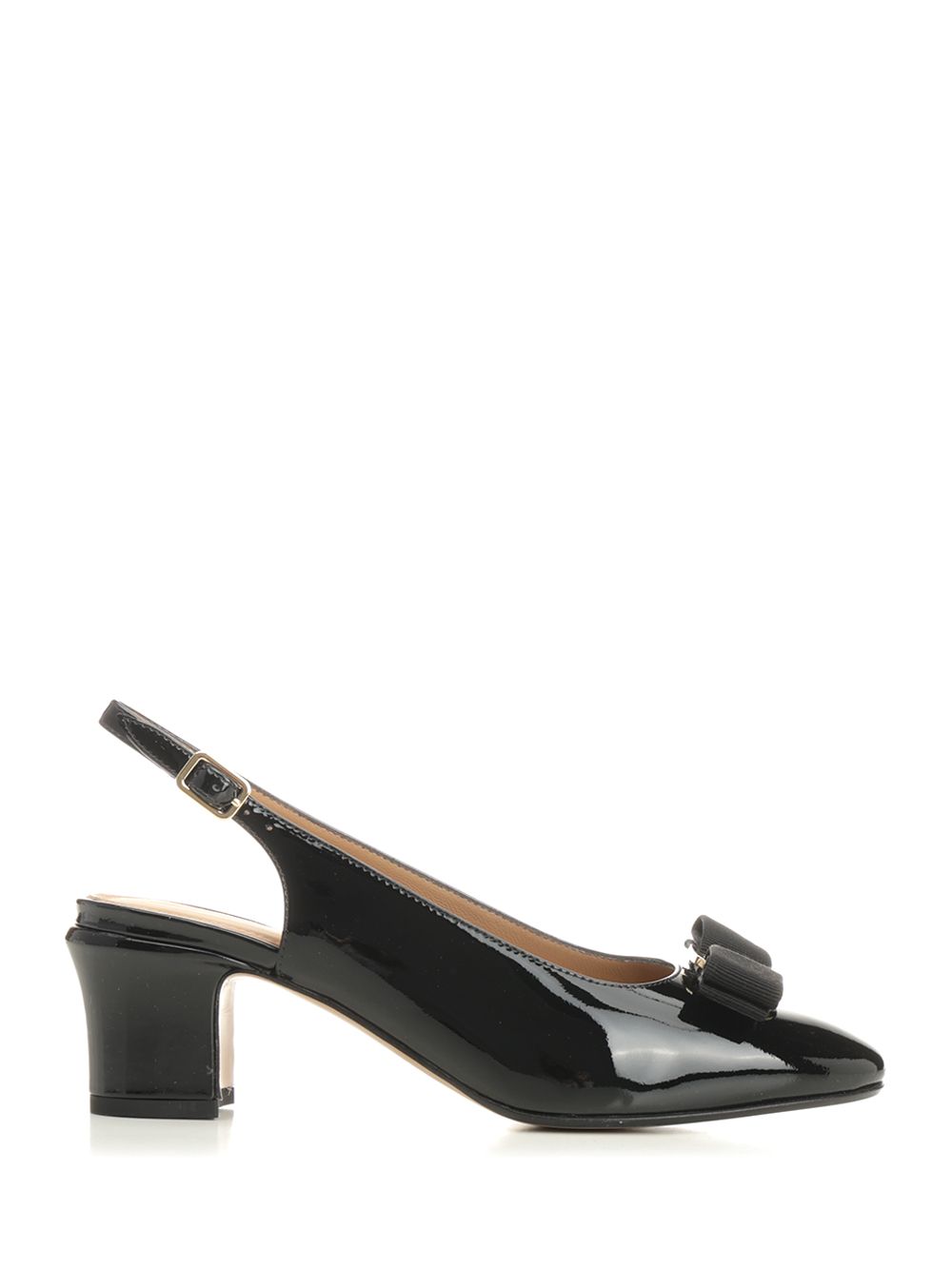 Ferragamo Vara Bow Slingback Decollete - Nero | e276e01cfbafd885ba8bcc55c0ba41b5c965bdfc