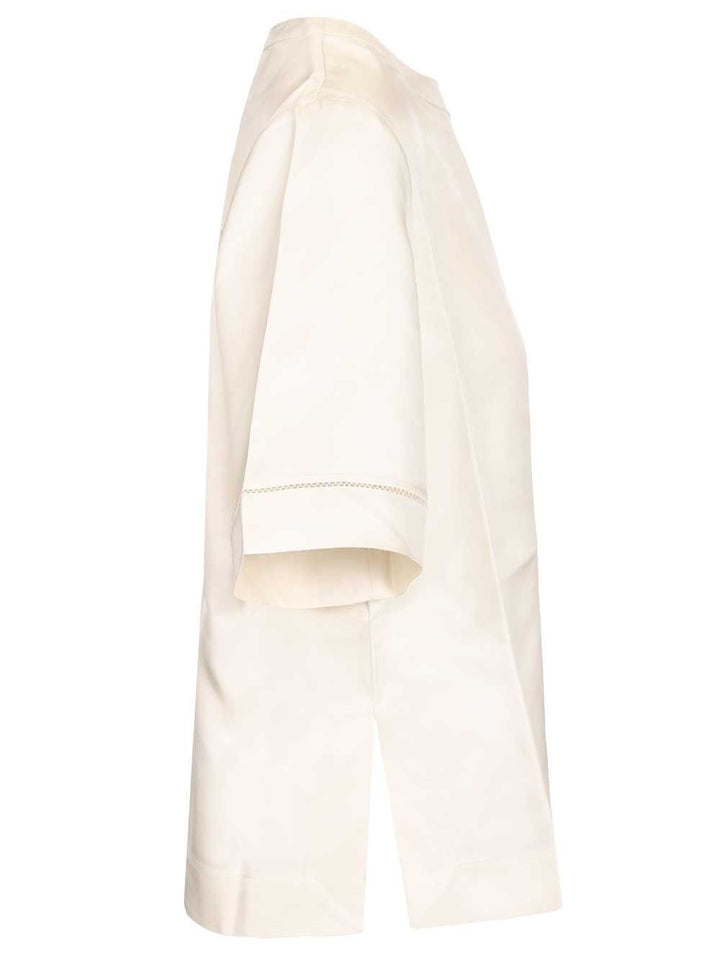 Loulou De Saison Havana T-Shirt - Bianco | 63d3378bff24623ca0a8571dedfc8ce44ca43543