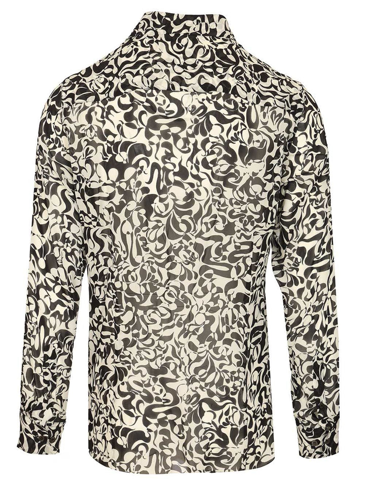 Dries Van Noten Carvies Viscose Shirt Shirts - Nero | db5aad18f1713f26451adfb7415fed36447d847c