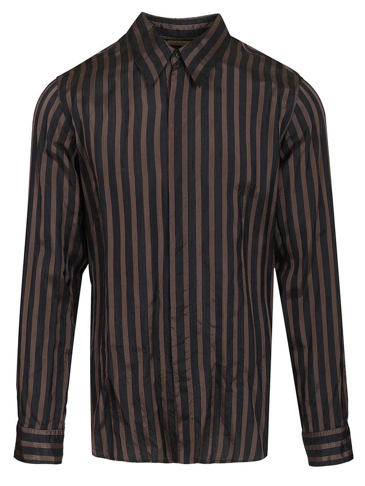 Dries Van Noten Croom Shirts - Blu | 2d582748b3e5b19b9f9132d0573b195278bf249e