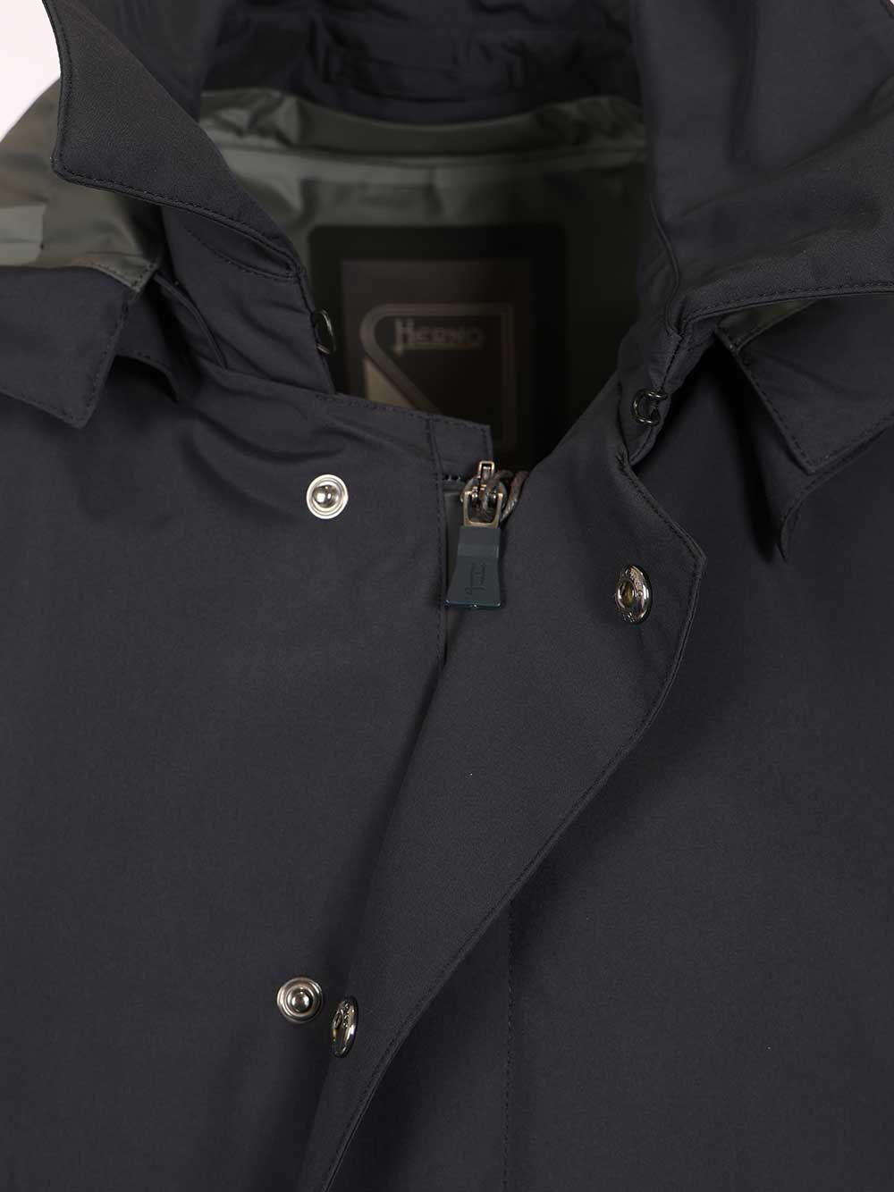 Herno Rain Coats - Blu | e7504868338152dea1518c73529809c11a57ba92