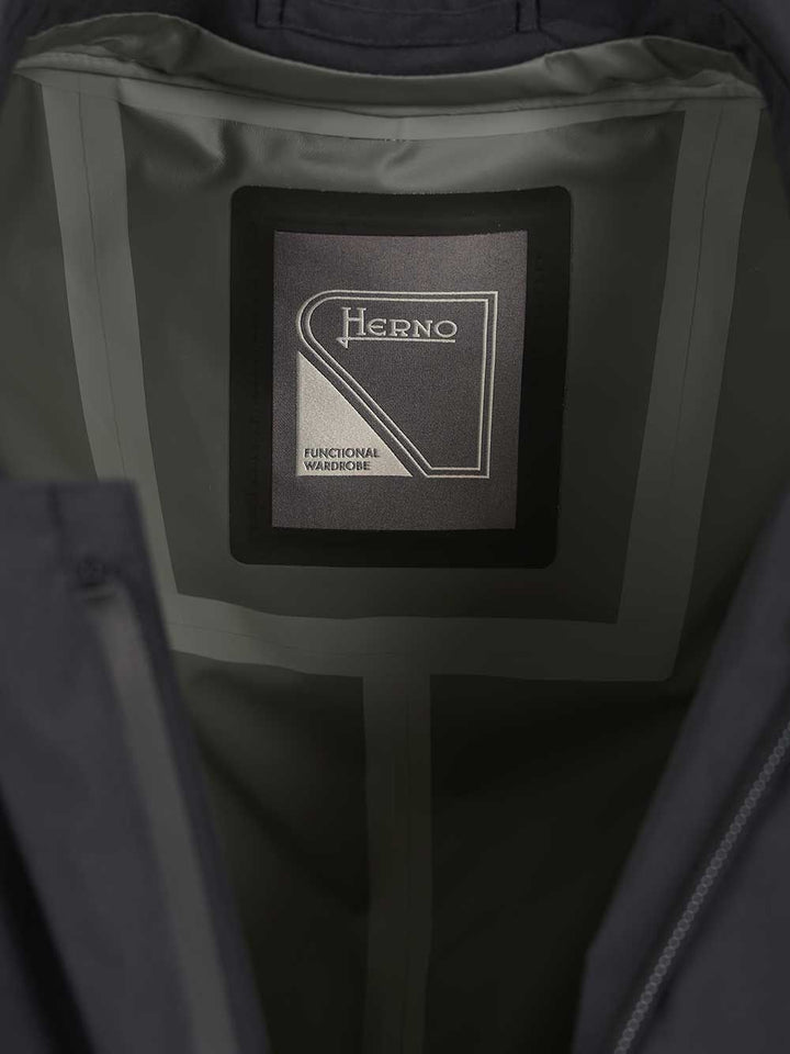 Herno Rain Coats - Blu | 5eee0c2a016c598156136efabb59d997e35175d4