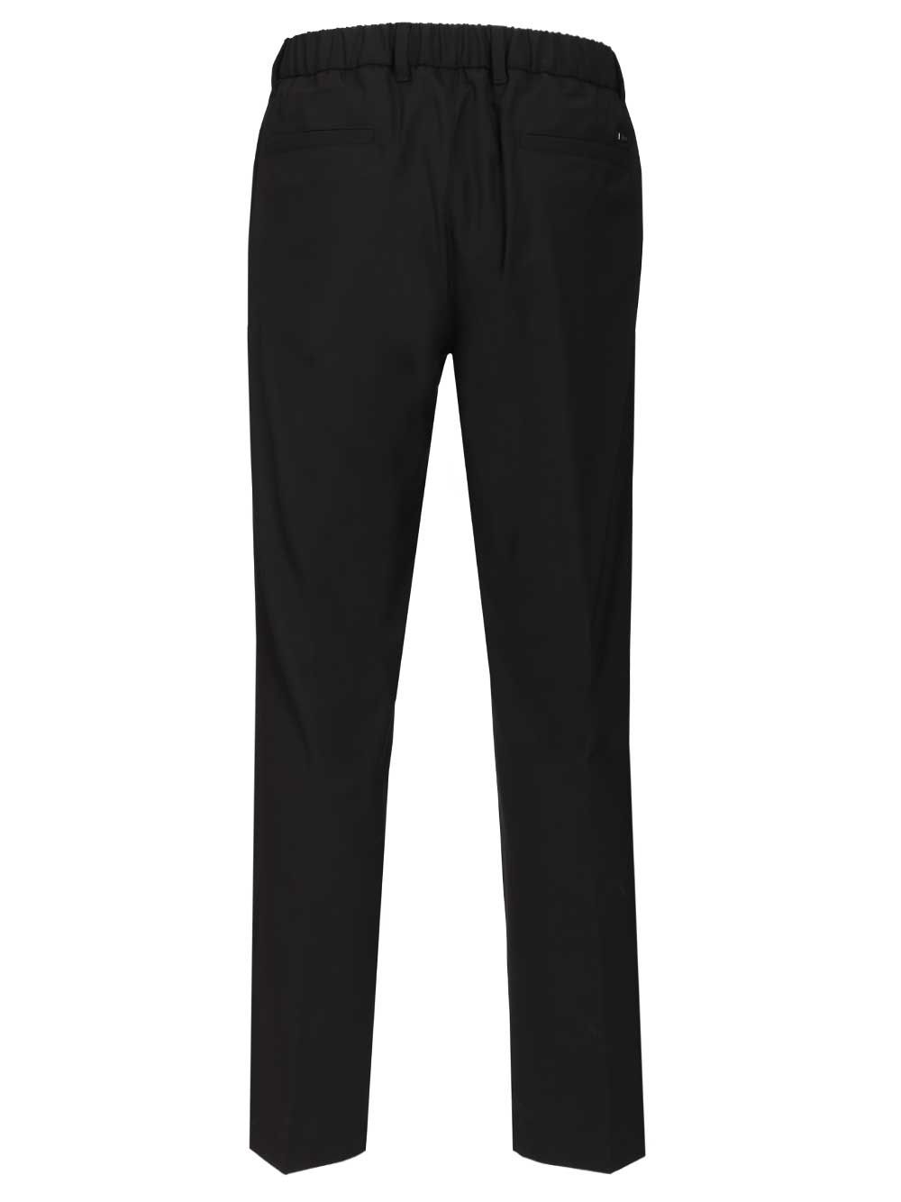 Herno Stretch Wool Blend Trousers - Blu | 53d53ad629c1aa3bc9648068fa7024bdbcc8ed1e