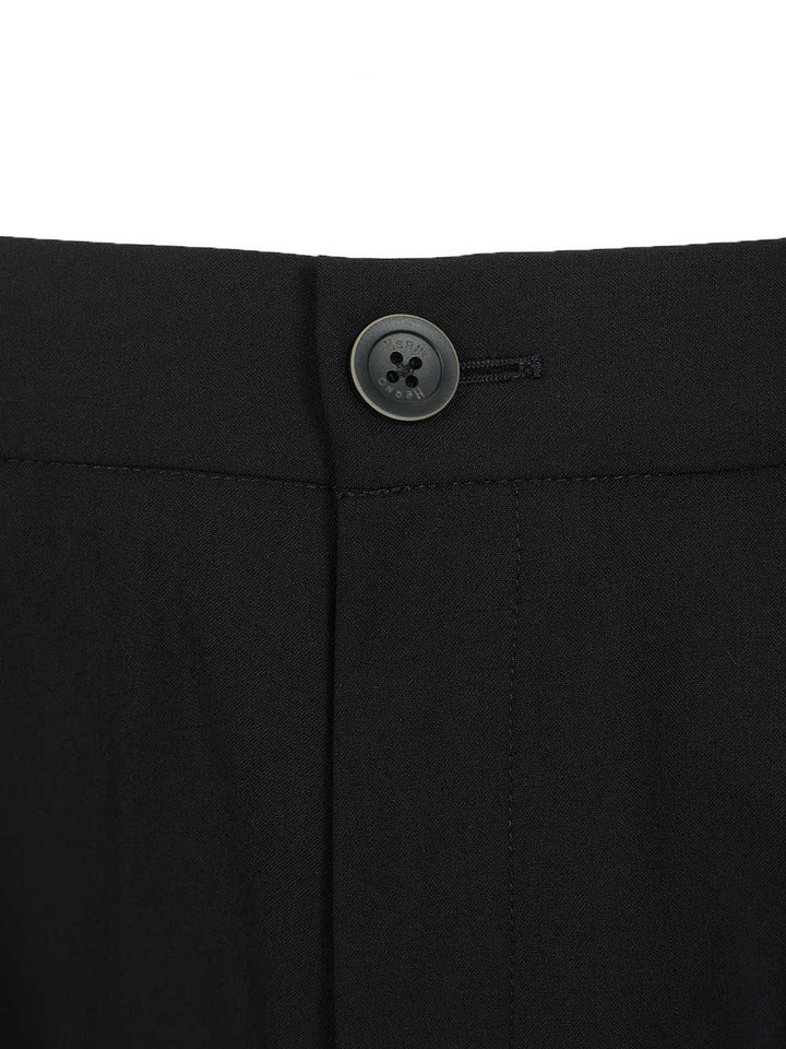 Herno Stretch Wool Blend Trousers - Blu | 811e95bc6d8e4c164a86d18e83368c4671e969ce