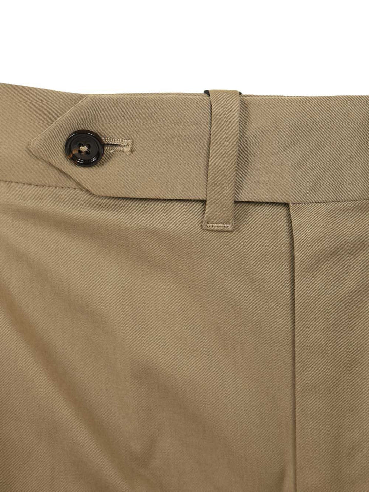 Dolce & Gabbana Stretch Gabardine Trousers - Verde | 2e8ecc56476fdeb5b2716c1112e54c7a73cacf71