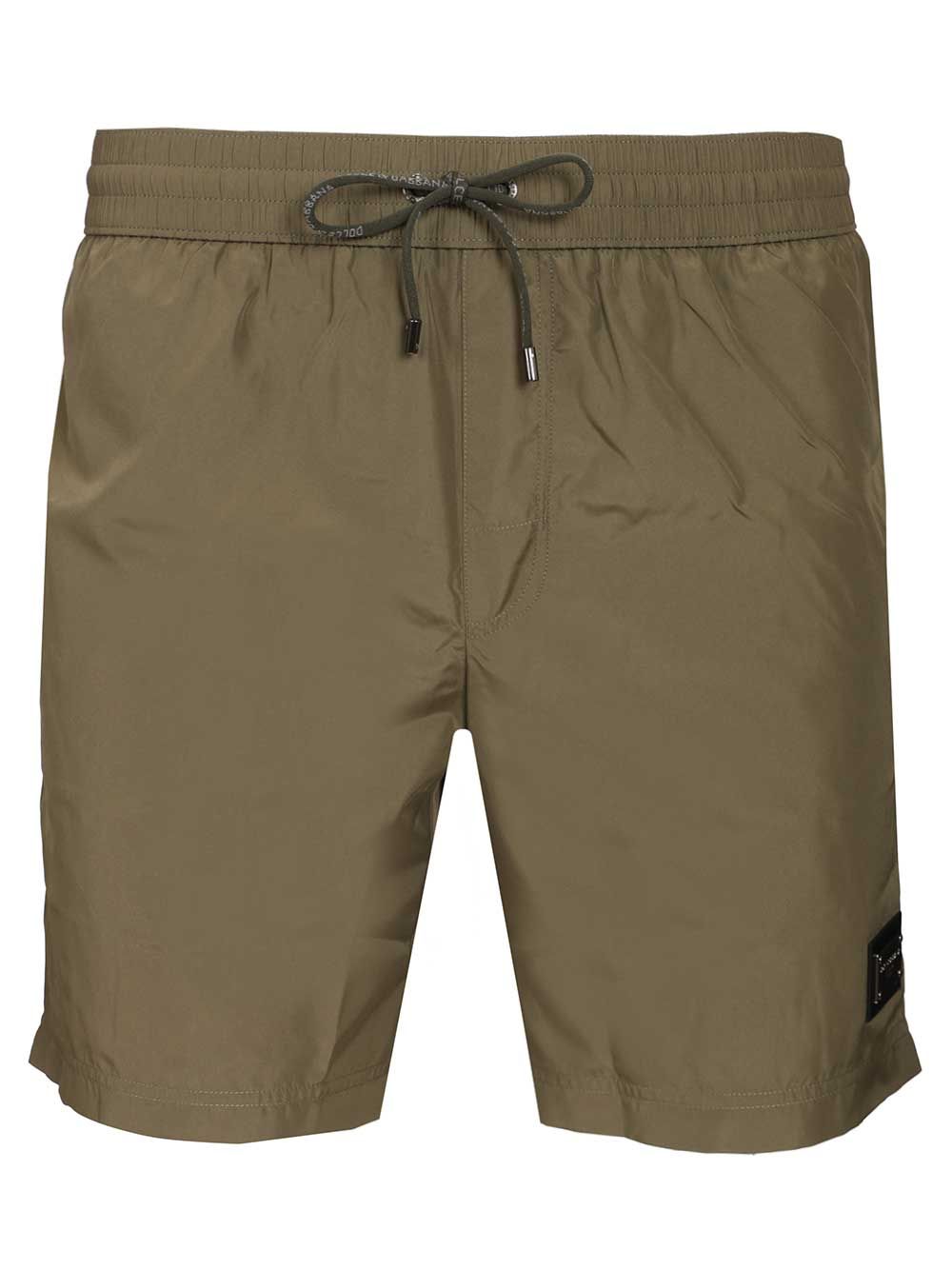 Dolce & Gabbana Nylon Shorts Swimwear - Grey | 0105d8e52feeddc54891a715b16434f3f4b5944f