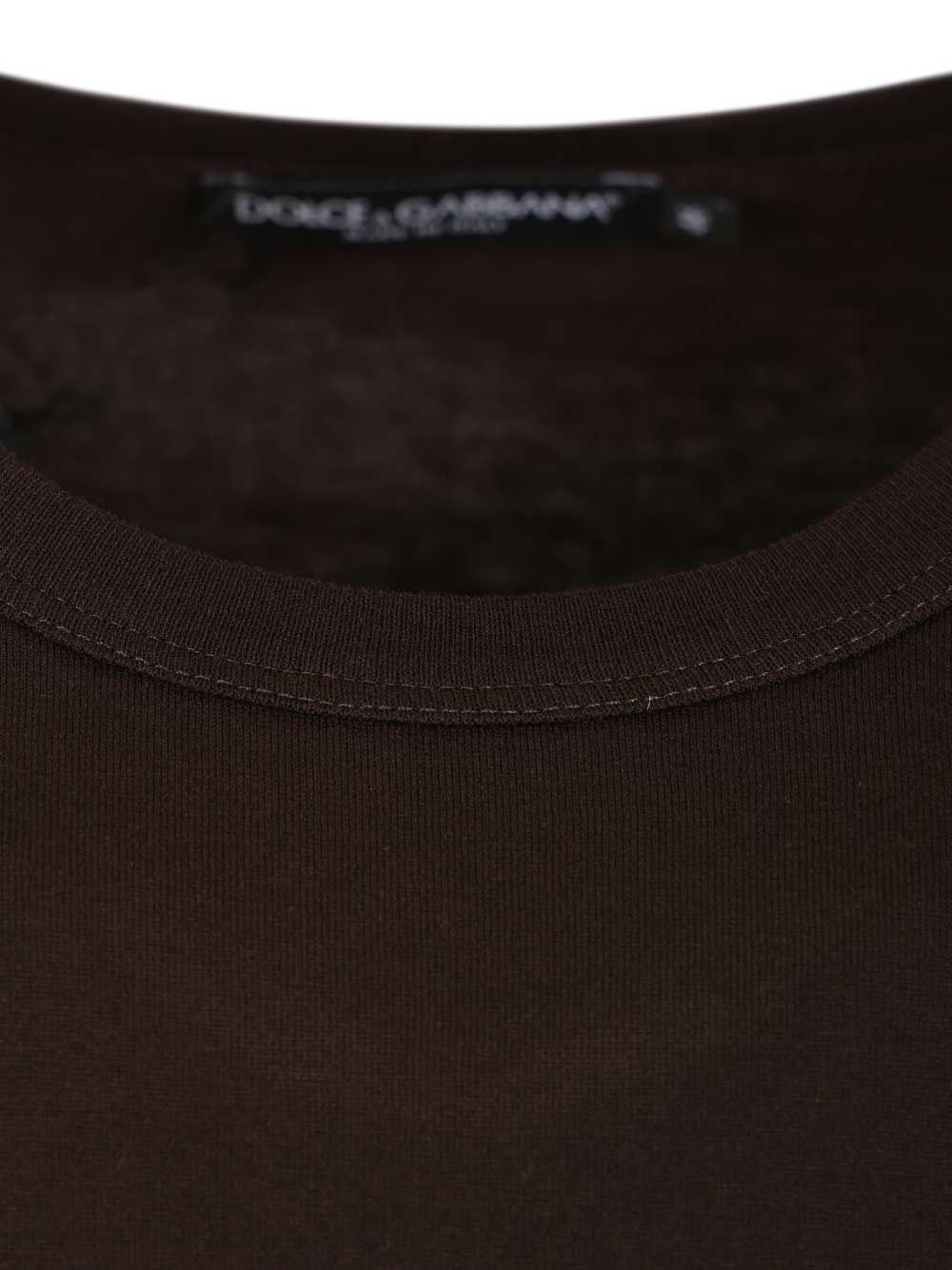 Dolce & Gabbana Cotton T-Shirt - Nero | 08cc435de49639e3b5119d12c7d3bf4cb6a8ba2d
