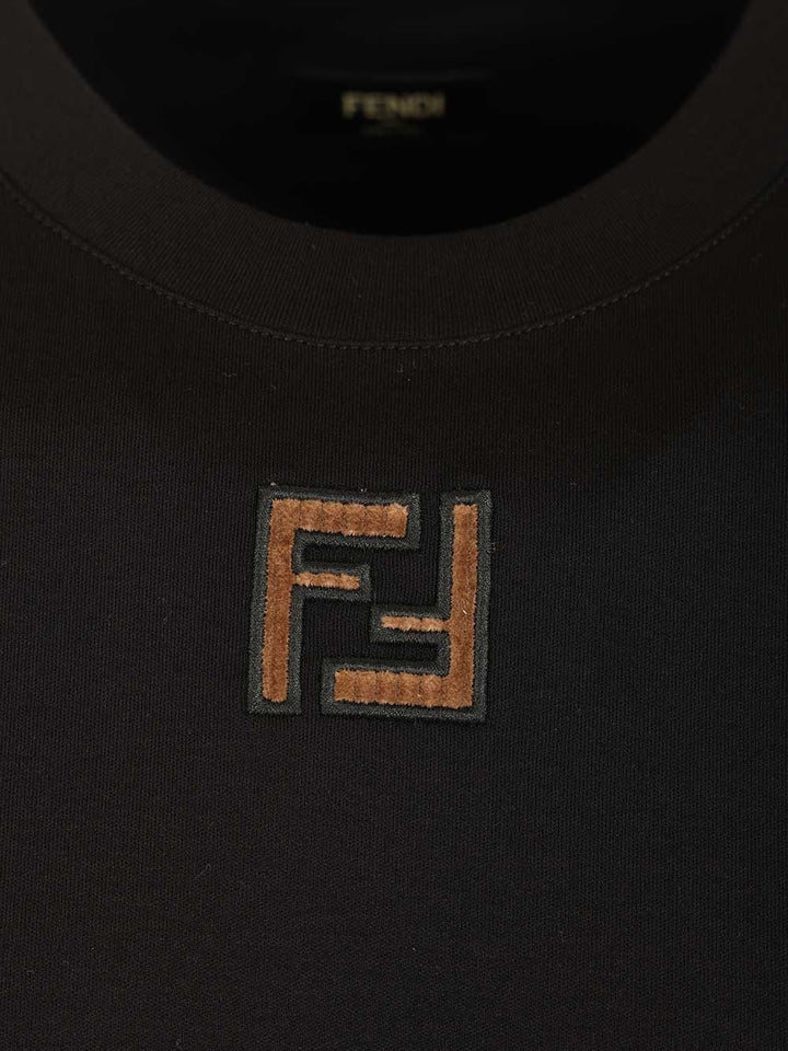 Fendi Regular-Fit T-Shirt - Nero | 55bb2804a5bf572e500bca706bfc2e58a64a976e