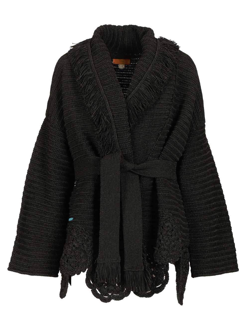Alanui Island Memories Knitwear - Nero | def33c67b1b661c7c86d86576fc3987cd5510d5e