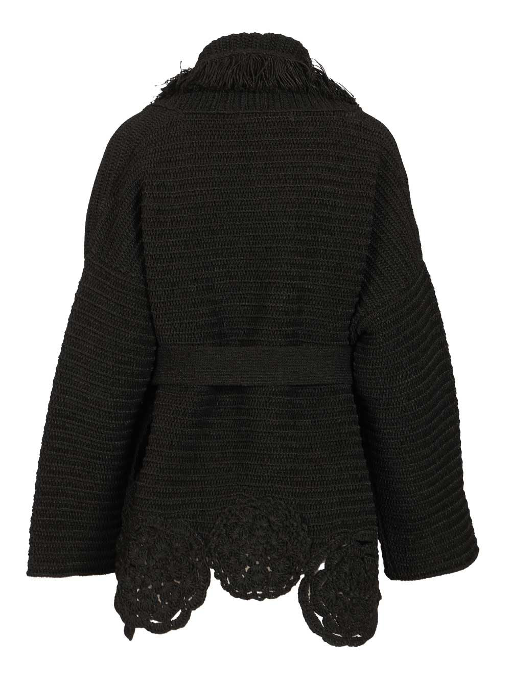 Alanui Island Memories Knitwear - Nero | 758482b3717a216cfdcb5bc47c9db535662e7e1b