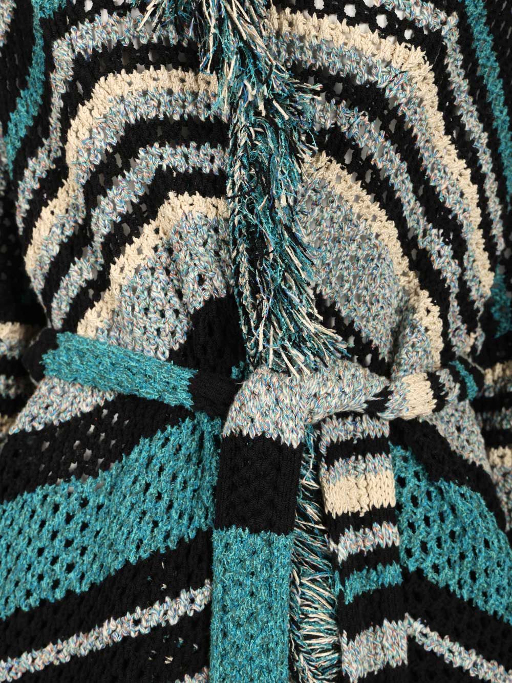 Alanui Striped Cotton Cardigan Knitwear - Multicolor | e5c47abf21f2a931400e5fbdc7d2bc527fdcb568