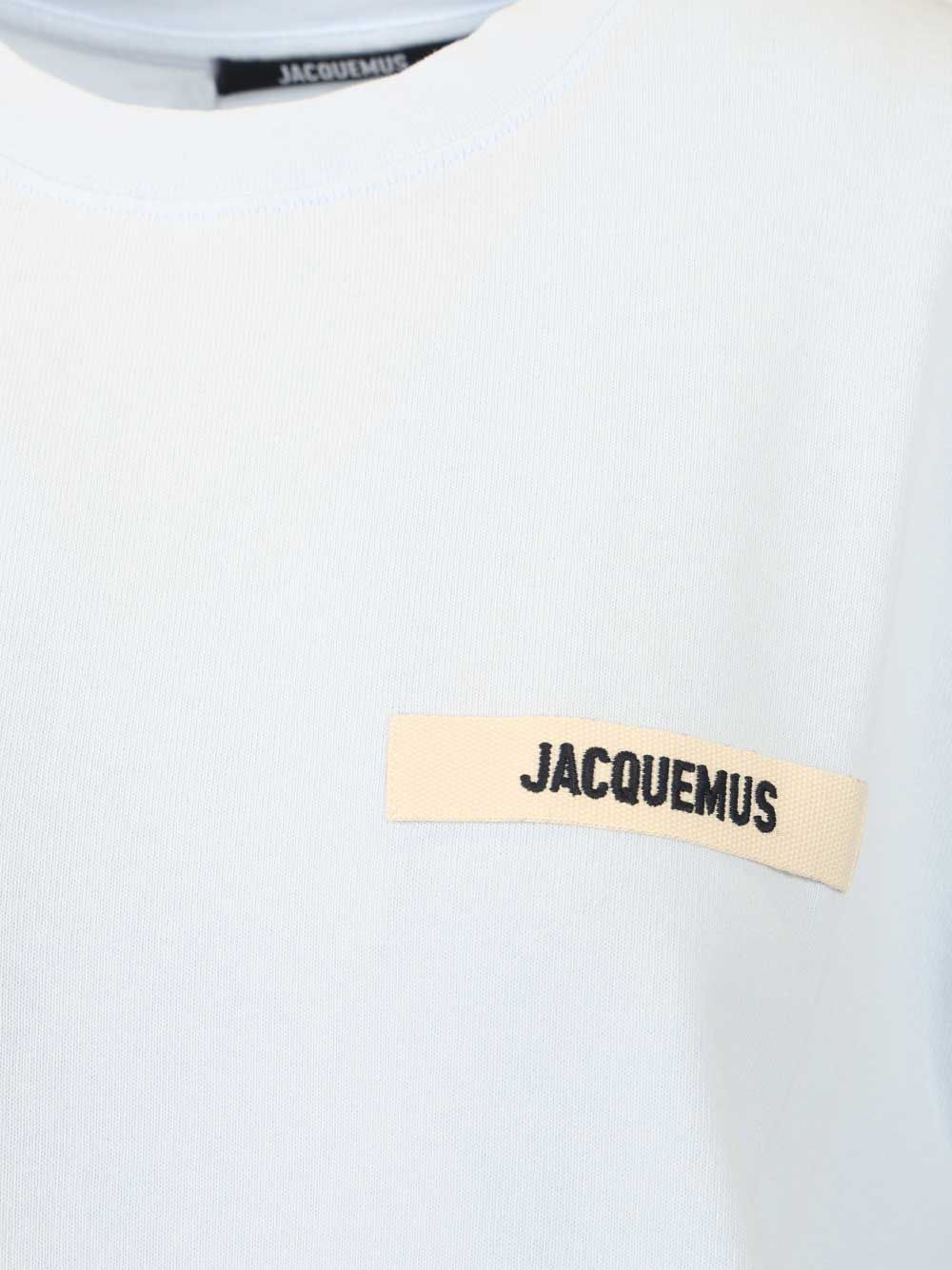 Jacquemus Cotton T-Shirt - Light blue | c15f88f5bfa96254d2db20660ee9792c63a21a51