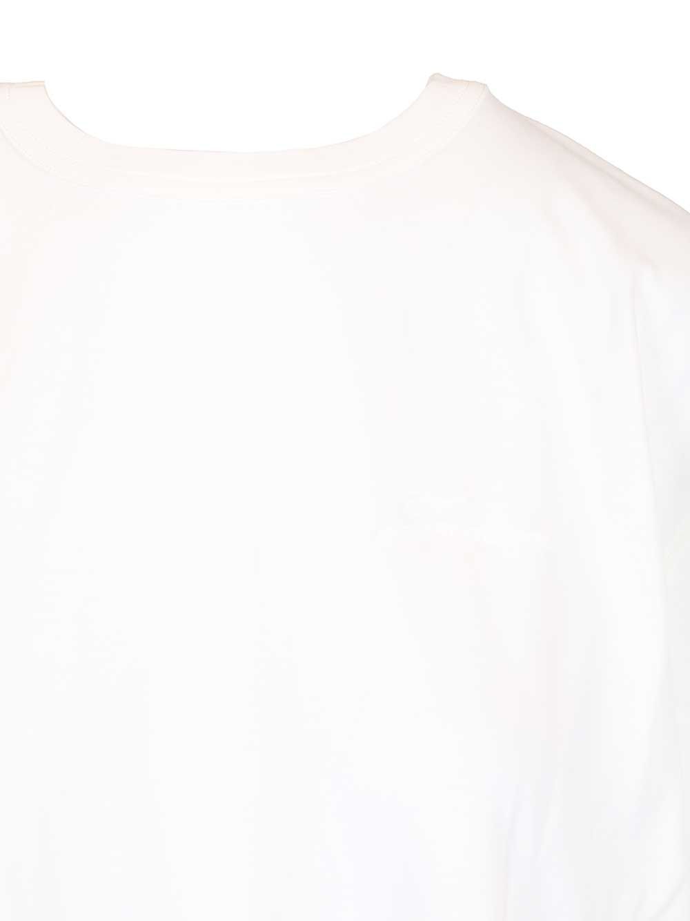 Jacquemus Cotton And Silk T-Shirt - Bianco | 95079617051b71a6bd403358c3dd740ba6076e41