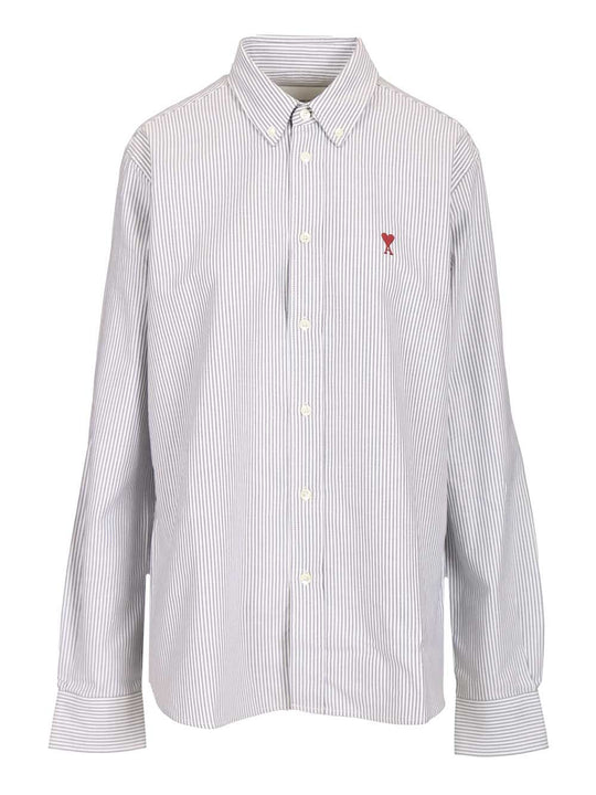 Striped Shirt Shirts Light Blue