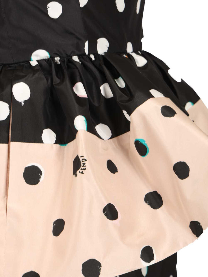 Fendi Short Dress Abiti - Nero | a98080008e69142fdc8b4d50f5f6732d4bf91b30