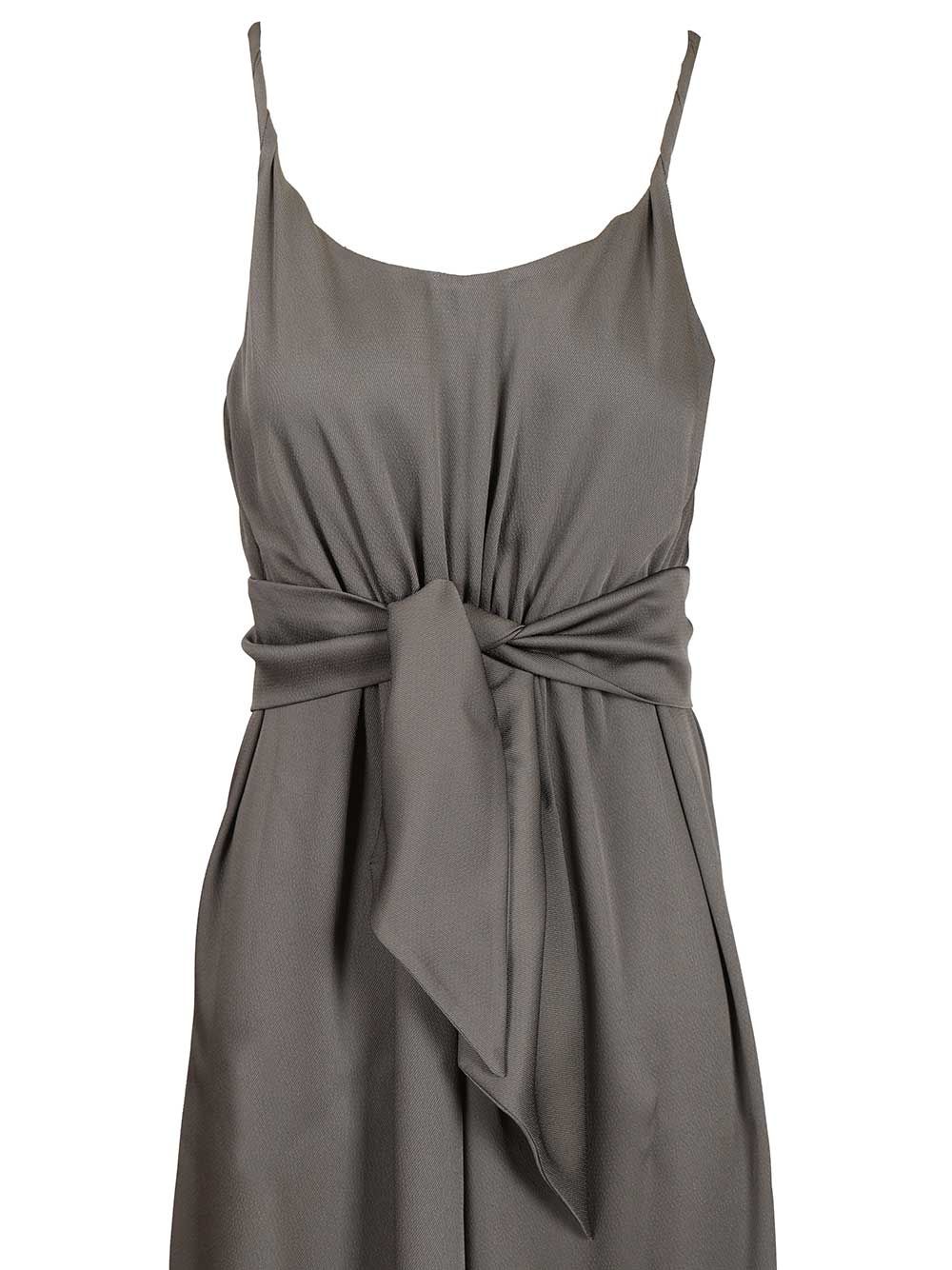 Emporio Armani Long Dress Abiti - Grey | 5531d2e74fe782581d3fefea48b4cd3f42c9632b