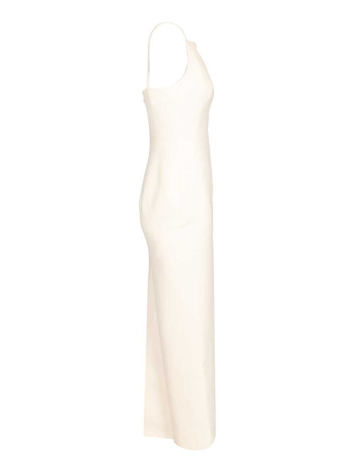 Givenchy Long Dress With Slit Abiti - Bianco | 967951c7e974f5d12066c15a926e137e6ef8febb