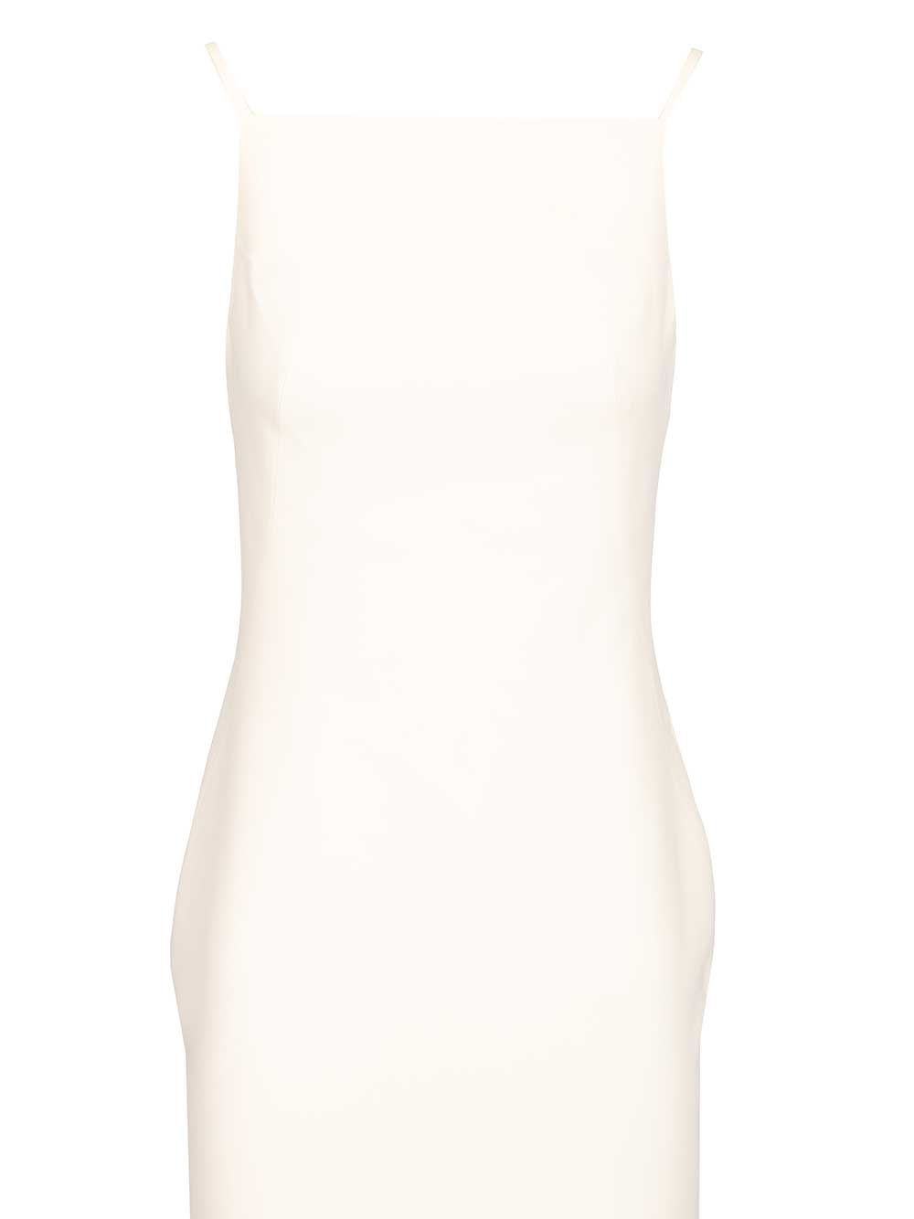 Givenchy Long Dress With Slit Abiti - Bianco | 3335a5ff371d677127eee0a9888a28fd87c102ef