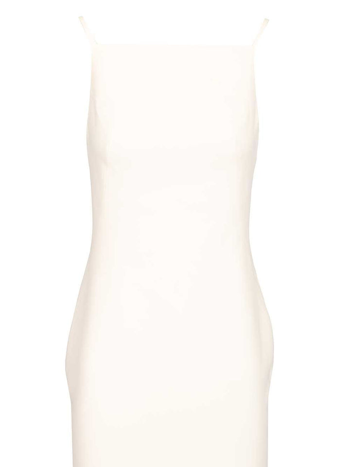 Givenchy Long Dress With Slit Abiti - Bianco | 3335a5ff371d677127eee0a9888a28fd87c102ef