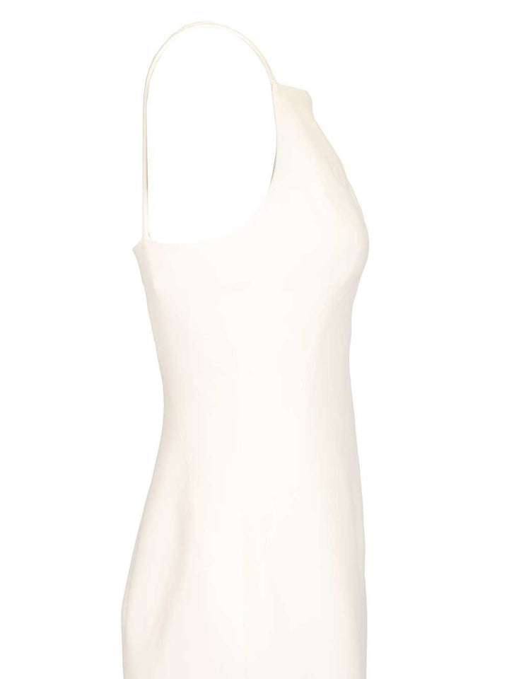 Givenchy Long Dress With Slit Abiti - Bianco | 682acdba90e73cb1aa688051ad68949e084db8f4