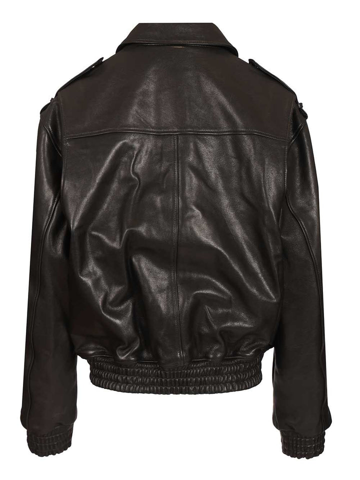 Arma Astral Leather Jacket Giacche - Nero | 9c5f5ce7f891c66a65bbe653cd65c3a4198181d6