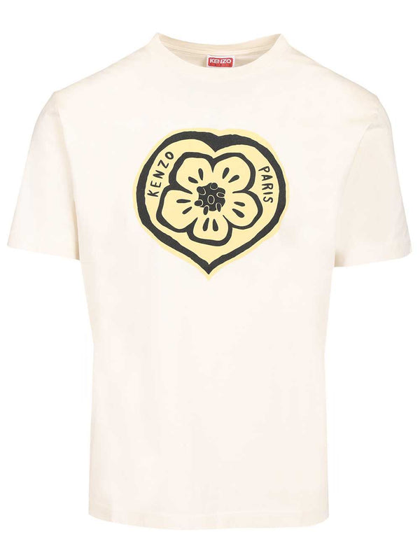 Boke Heart T-Shirt Bianco