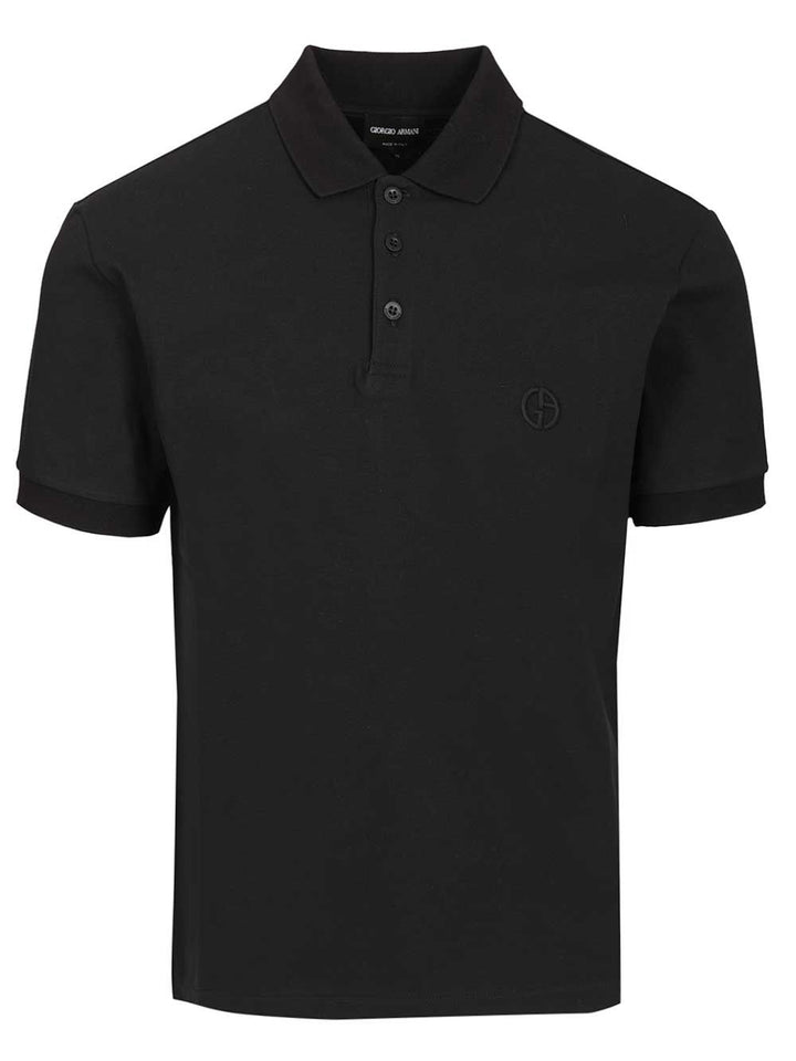 Giorgio Armani Pique Polo shirt - Blu | 55ed9deae853dfb779b5260c4b764a3997518ec3