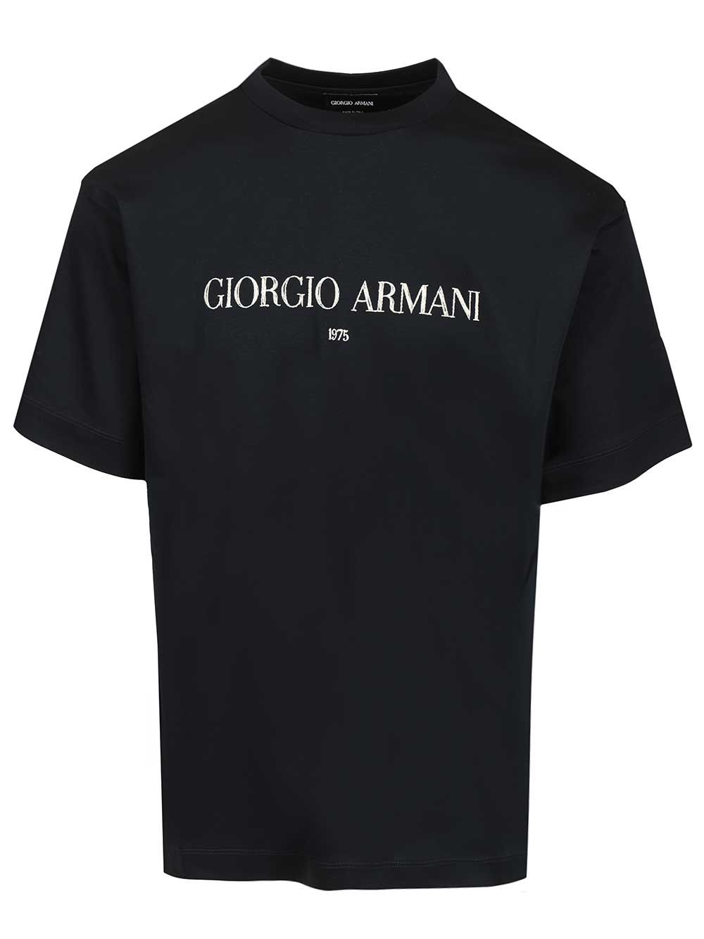 Giorgio Armani Giorgio Armani T-Shirt - Nero | 7638ea99c5225fc466bb4d94d964f6d13f85fb3e