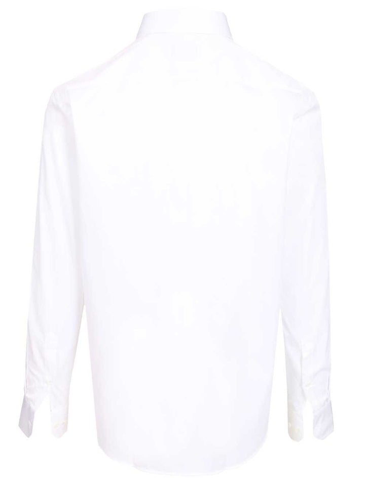 Giorgio Armani Classic Cotton Shirt Shirts - Bianco | e50741dfcc75500e9c0cf0f81523b7d239c70719