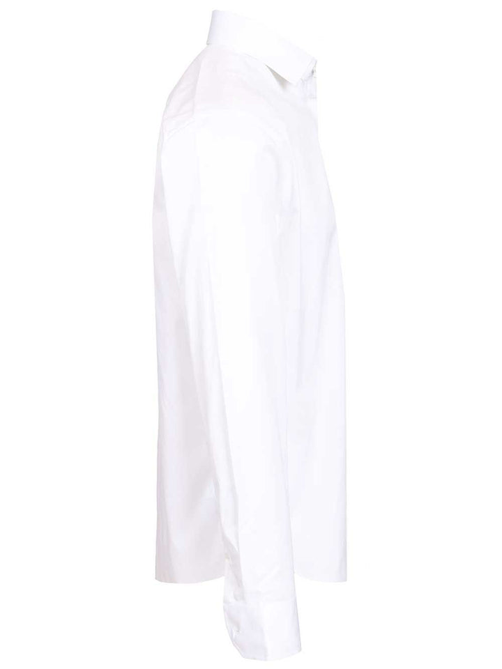 Giorgio Armani Classic Cotton Shirt Shirts - Bianco | 58b50e0f309f6fec6422250a49c5c3ee0cb90b93
