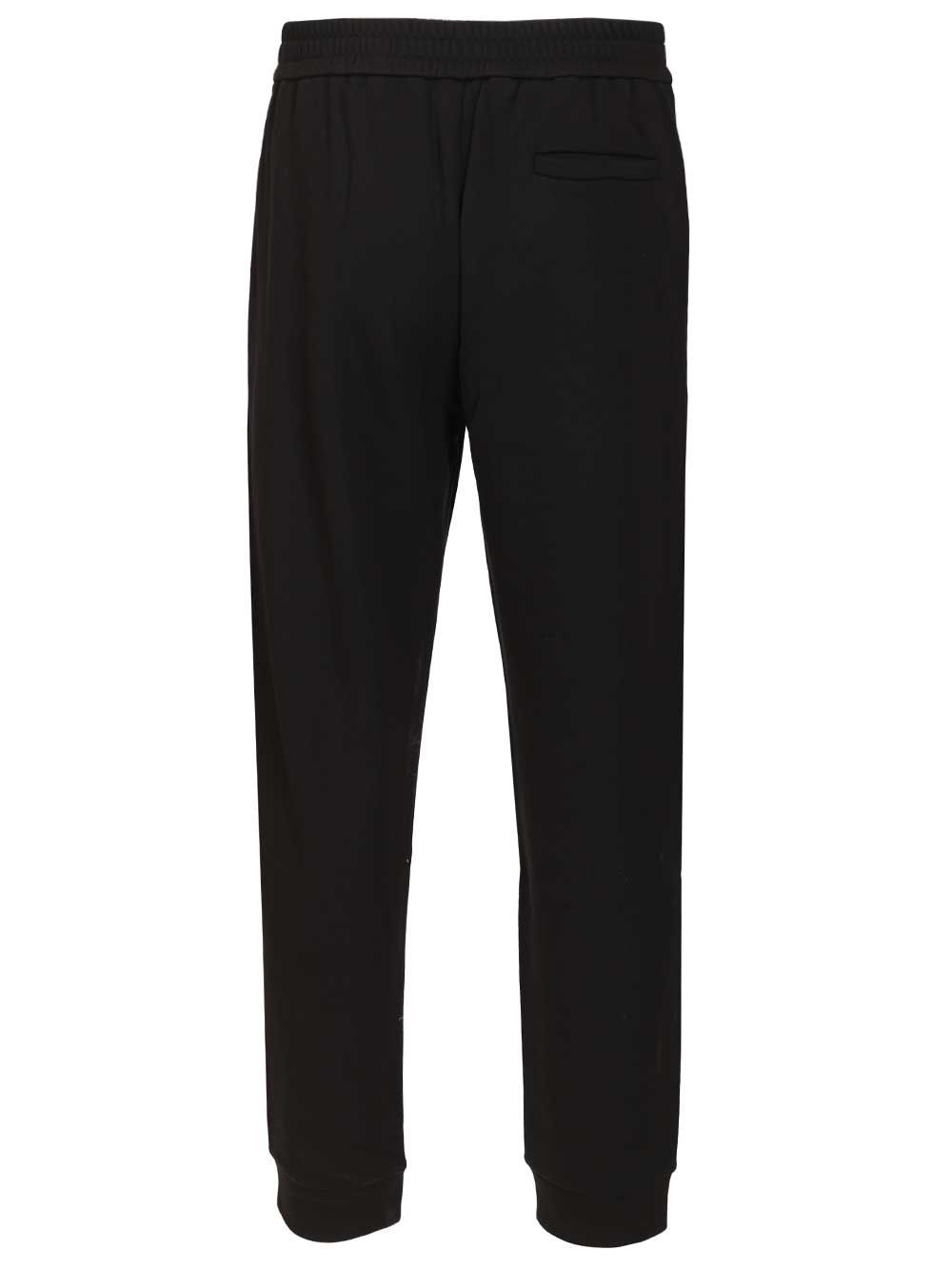 Giorgio Armani Joggers In Cotton And Cashmere Trousers - Nero | 3c74dd2950ad4535efe463857ebd2d663e690ceb