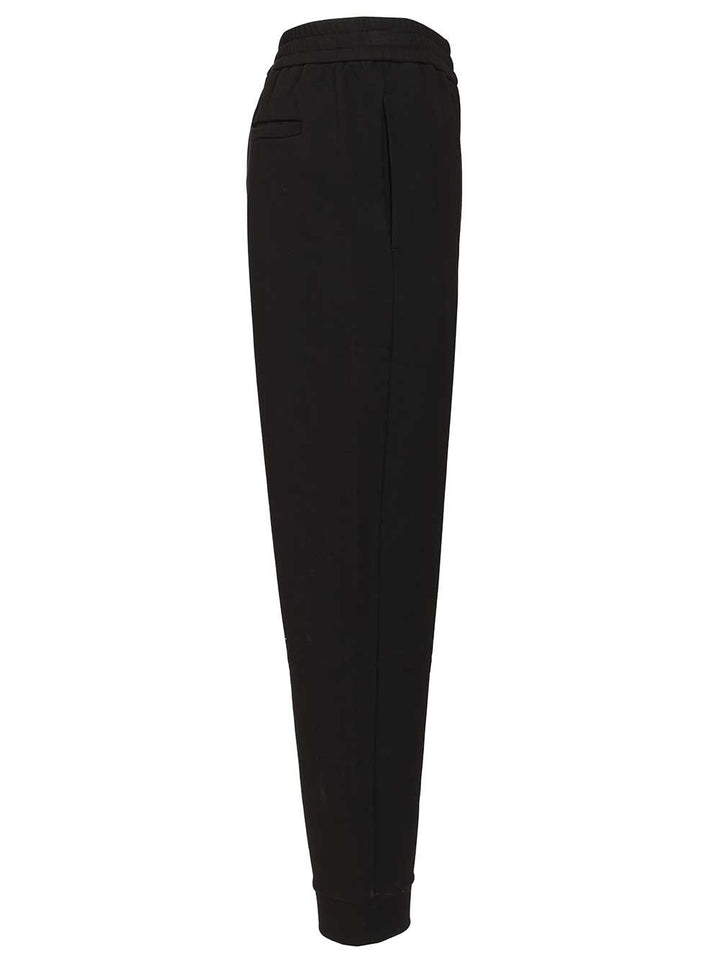 Giorgio Armani Joggers In Cotton And Cashmere Trousers - Nero | a1e8311c6f97aed01f034c74fbcce7c0ca56645e
