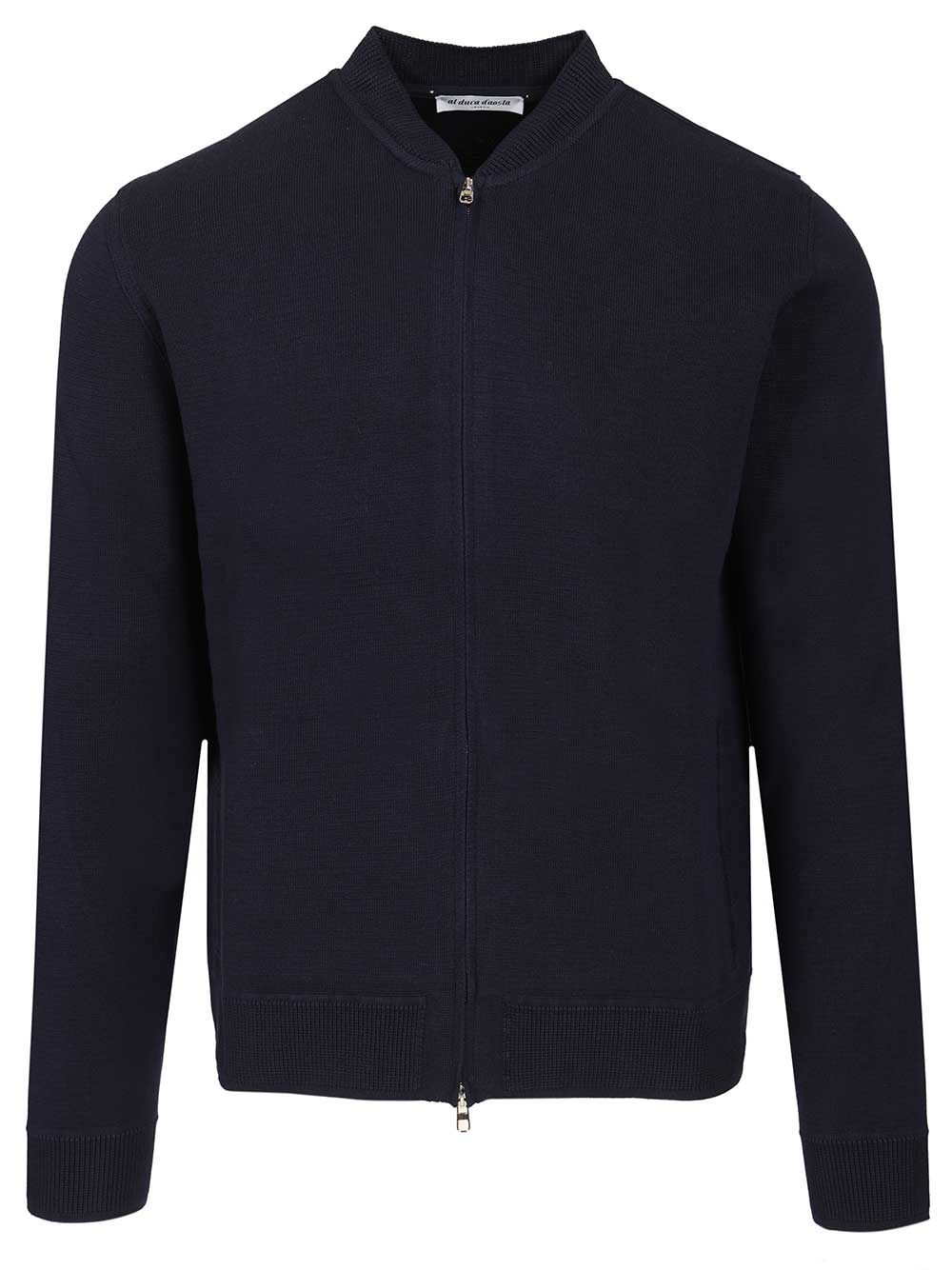 Al Duca D'Aosta Cotton Cardigan Polo shirt - Blu | 2b14acc571340648d3a1095d3fd8525171236210