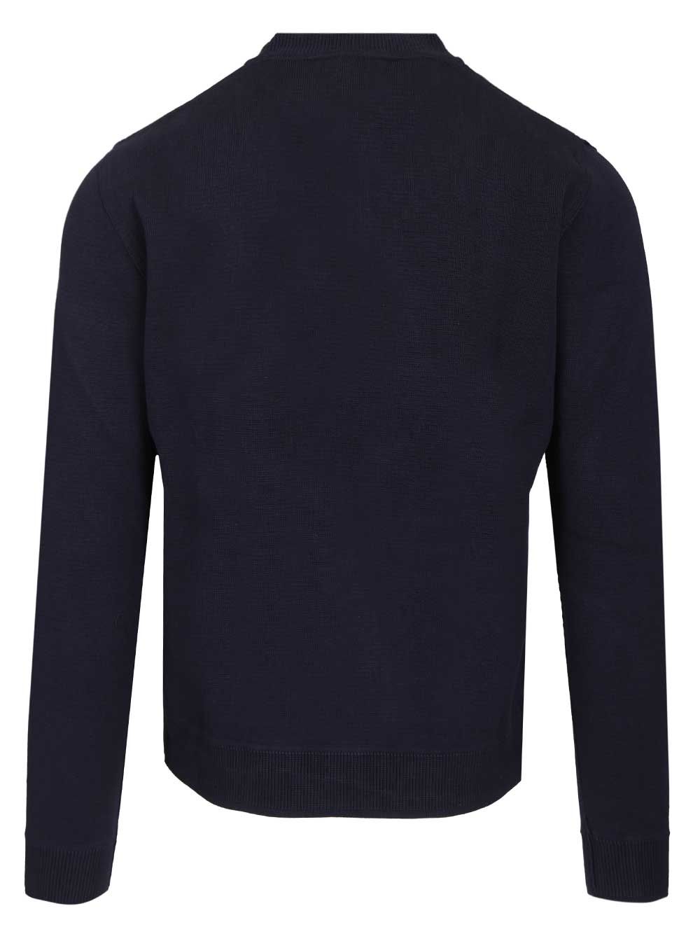 Al Duca D'Aosta Cotton Cardigan Polo shirt - Blu | 521db57f76fa977150405cfd98a5d2436525e2f4