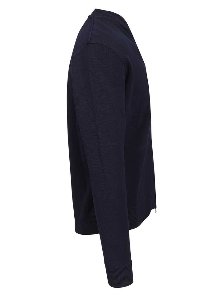 Al Duca D'Aosta Cotton Cardigan Polo shirt - Blu | ee925b44e9b720eab256ef7ec1dc13d40ed7feb7