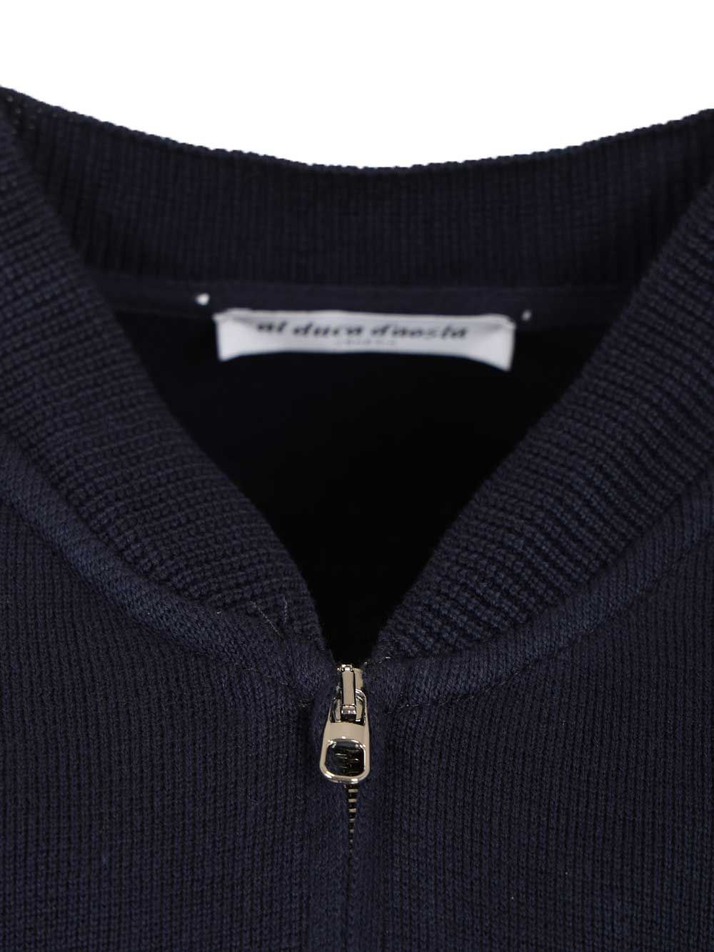 Al Duca D'Aosta Cotton Cardigan Polo shirt - Blu | 1ef8071a36746911bf4f963cbc595486ae46f2e3