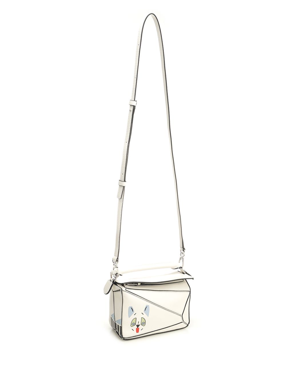 Loewe Puzzle Futurist Cat Handbags - Bianco | e066d2a57eaed6e94a5d72032bebf1c4f9a6a40e
