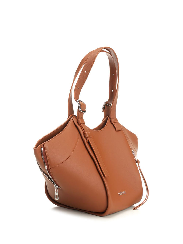 Loewe Hammock Flip Bag Crossbody Bags - Marrone | d4a5f186df0467be926c0e92b4b1867e9c34441a