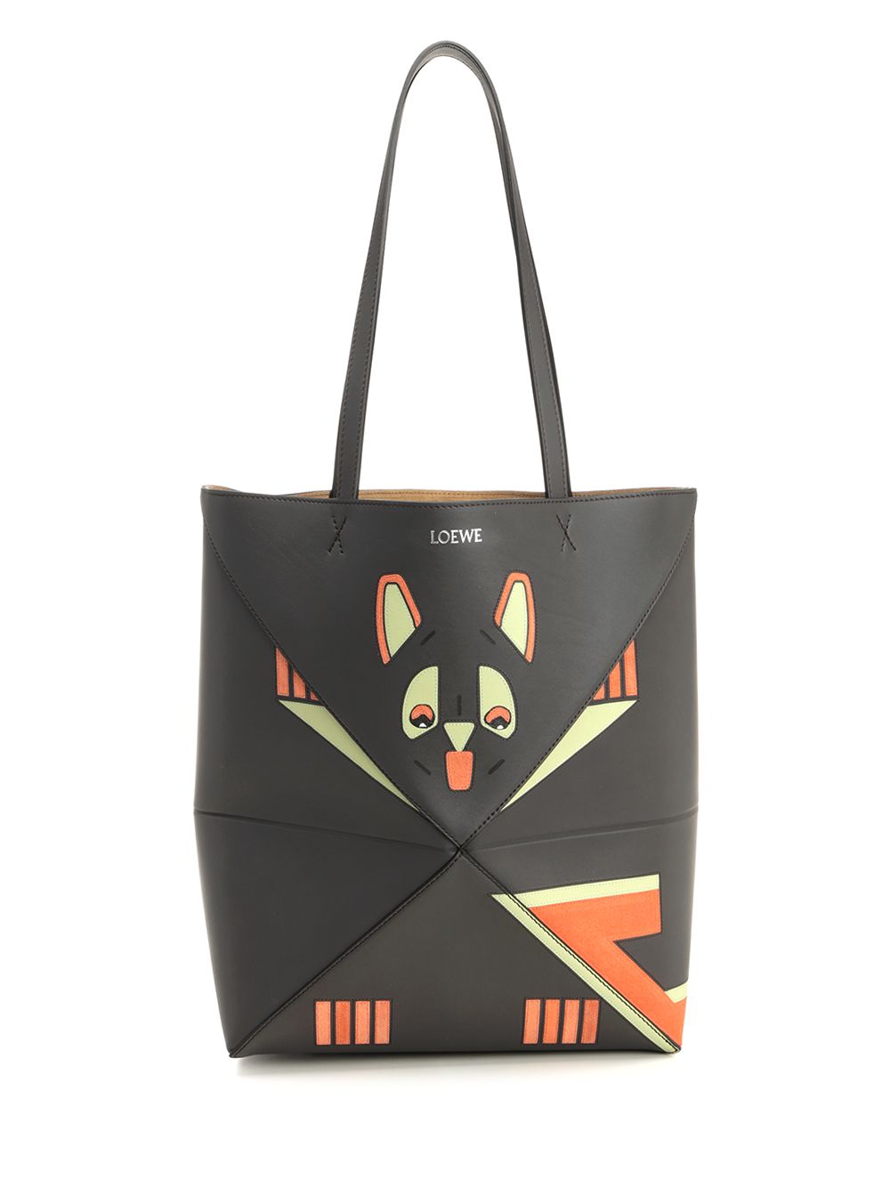 Loewe Puzzle Fold Crossbody Bags - Marrone | 006988b7e9be22d724122250cddd5a8e4787b78e