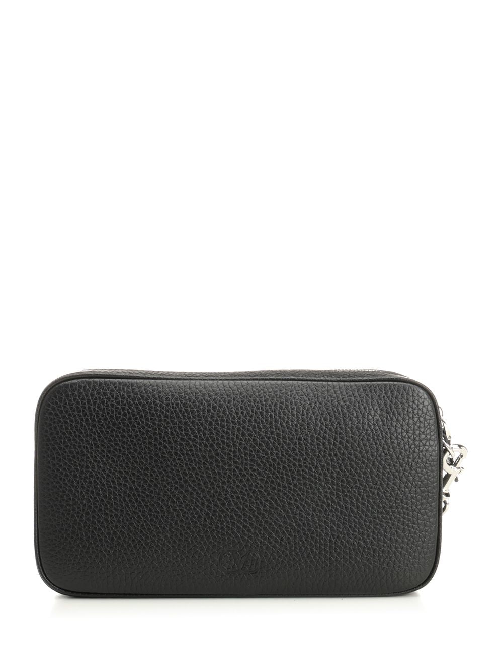 Valentino Garavani Valentino Garavani Leather Clutch Bag Small leather goods - Nero | 6ecd518a3e74b83ec010873b69cfc5a4cccee74c