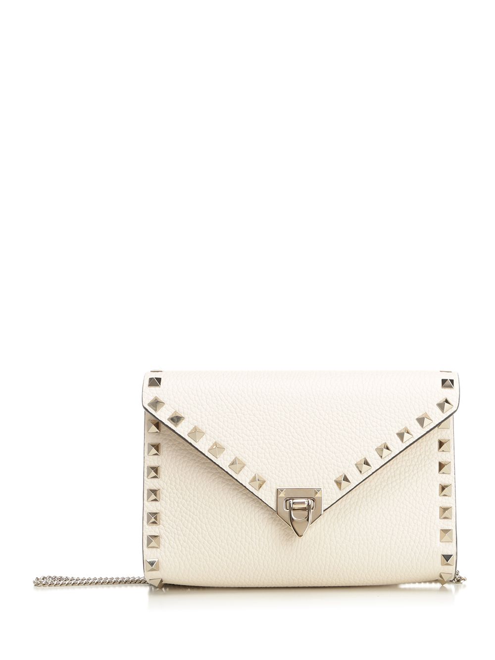 Valentino Garavani Rockstud Small leather goods - Bianco | 8cca81747c5134fdf564293fca659d516b04cb99