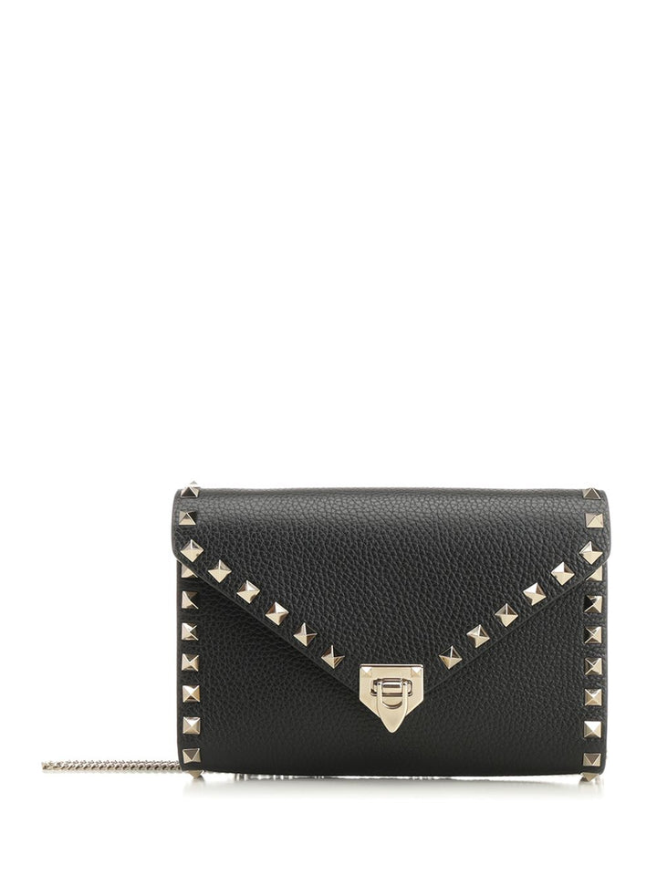 Valentino Garavani Rockstud Small leather goods - Nero | d829d21ce5bd671e950551bd86b5a462355b9905