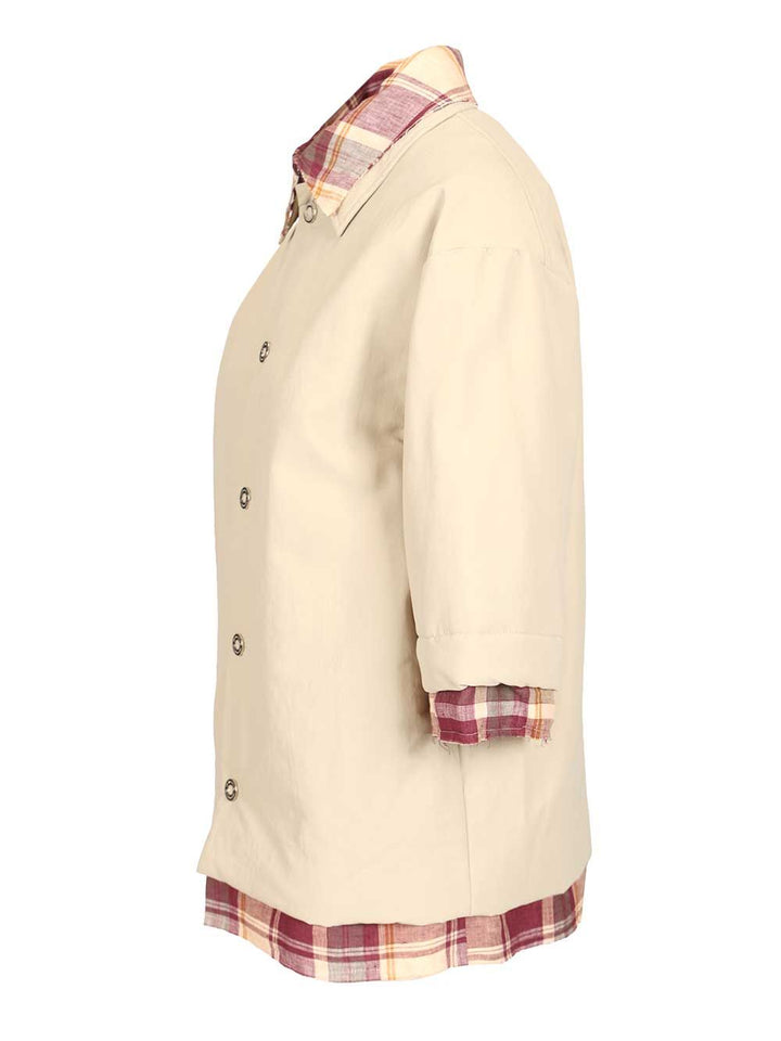 Marbell Camicia Bowling Peggy Shirts - Bianco | f371d27b875ac610d975475fcb2e26928d56089e